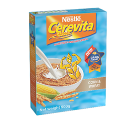 NESTLE CEREVITA 
CORN & WHEAT 500G