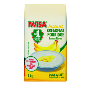 IWISA INSTANT BREAKFAST PORRIDGE BANANA (1KG)