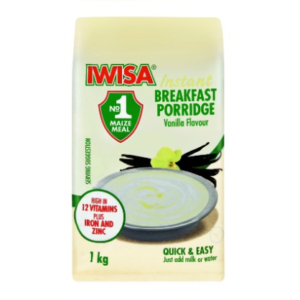 IWISA INSTANT BREAKFAST PORRIDGE  VANILLA (1KG)