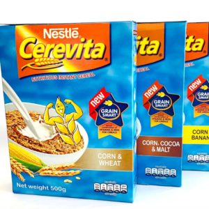 Nestle Cerevita 4 pack
 Corn & Wheat  
Corn & Banana mix
out of stock available