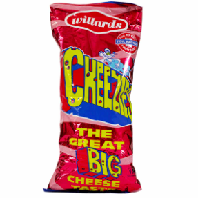 WILLARDS CHEEZIES 150G