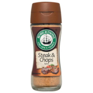 Robertsons spices Steak chops