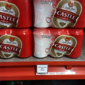 Castle  Light 440ml 6pack