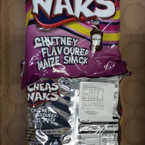 CHEAS NAKS Chutney flavour maize snack 135g