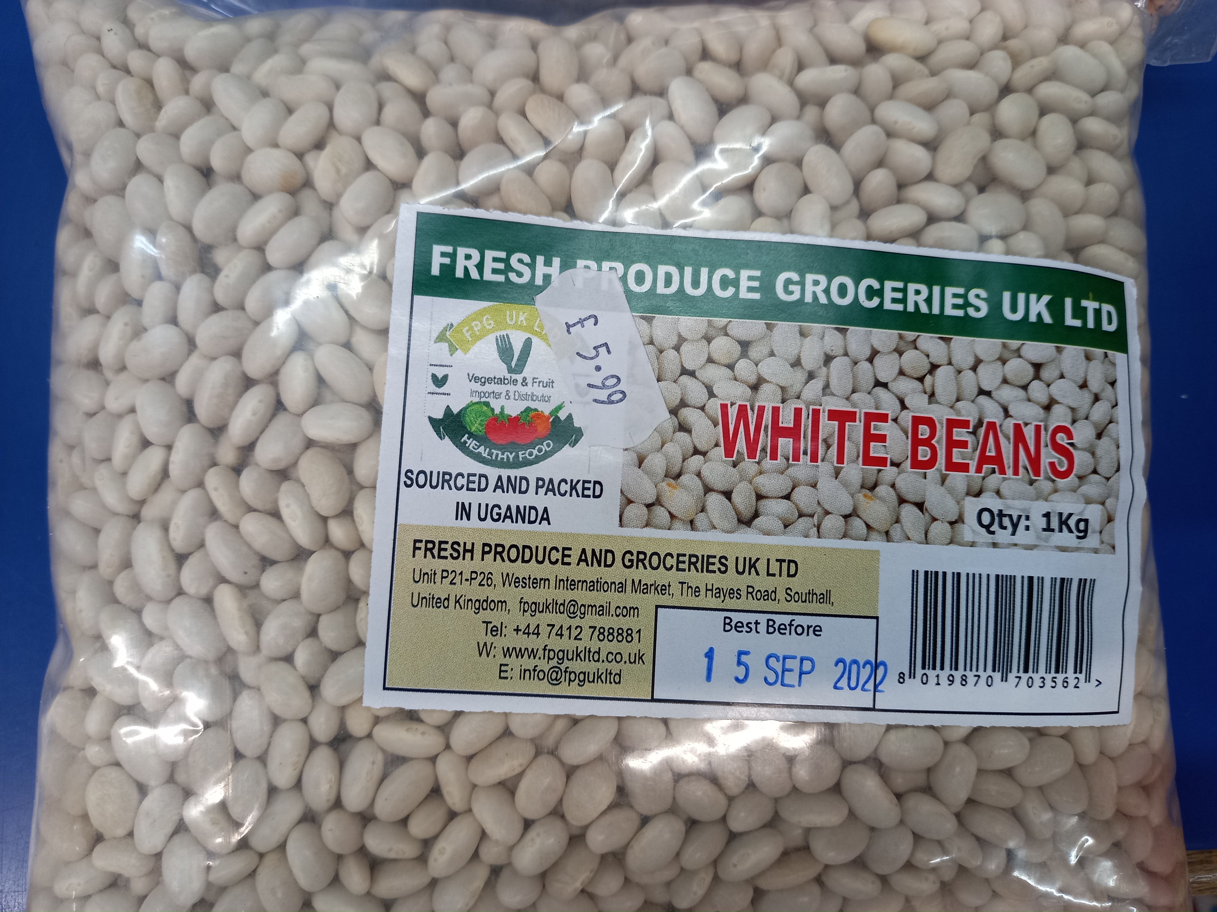 White Beans 1kg