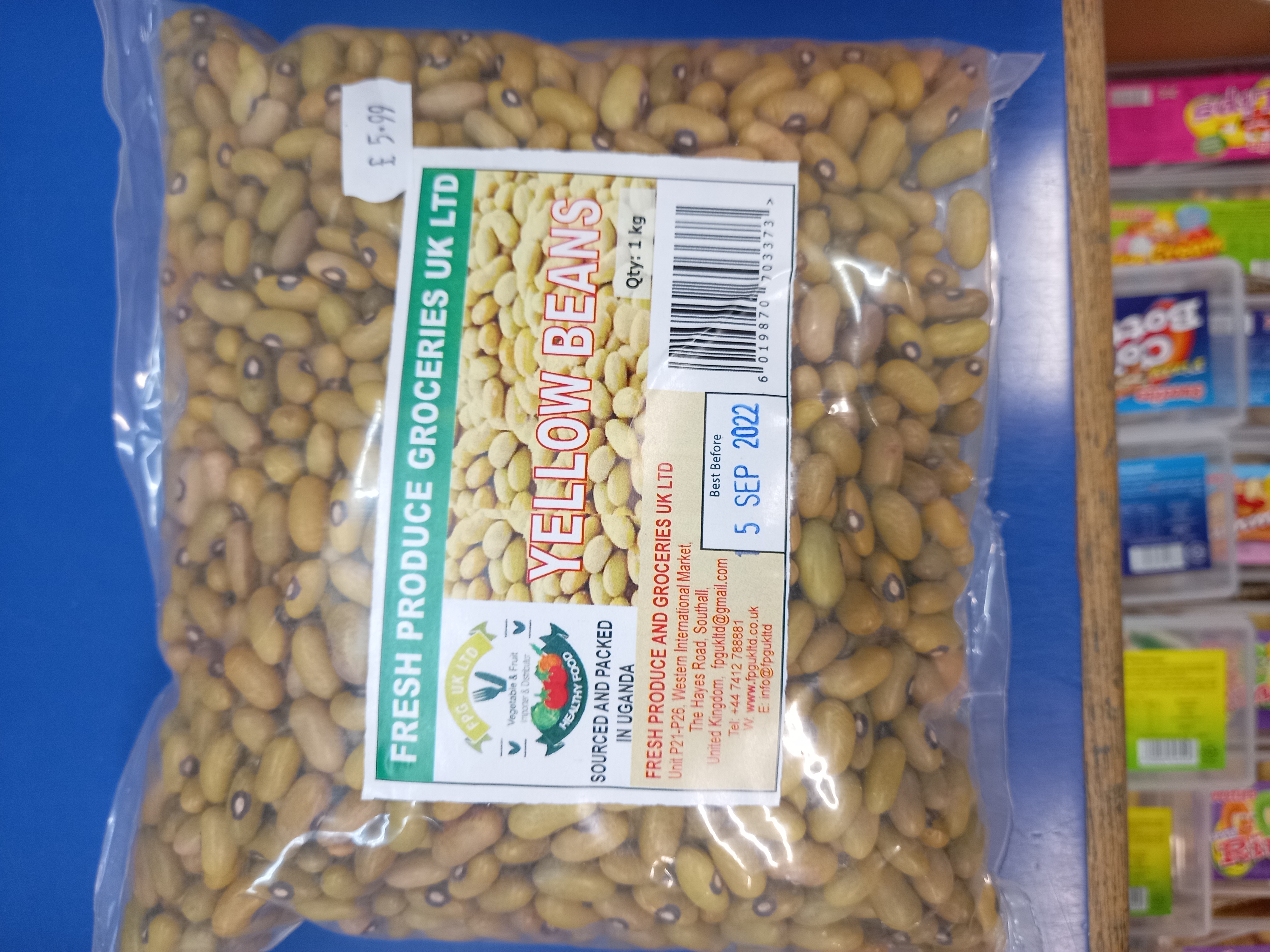 Yellow Beans 1kg